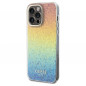Kryt Guess IML Faceted Mirror na Apple iPhone 13 Pro Max Elegant  Dúhové disco