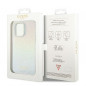 Kryt Guess IML Faceted Mirror na Apple iPhone 13 Pro Max Elegant  Dúhové disco