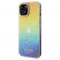 Kryt Guess IML Faceted Mirror na Apple iPhone 14 Elegant  Dúhové disco