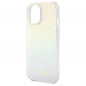 Kryt Guess IML Faceted Mirror na Apple iPhone 14 Elegant  Dúhové disco