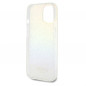 Kryt Guess IML Faceted Mirror na Apple iPhone 14 Elegant  Dúhové disco