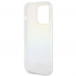 Kryt Guess IML Faceted Mirror na Apple iPhone 14 Pro Max Elegant  Dúhové disco