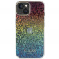 Kryt Guess IML Faceted Mirror na Apple iPhone 15 Elegant  Dúhové disco
