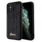 Kryt Guess Sequin Script Metal na Apple iPhone 11 Elegant  Čierny