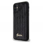 Kryt Guess Sequin Script Metal na Apple iPhone 11 Elegant  Čierny