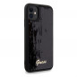Kryt Guess Sequin Script Metal na Apple iPhone 11 Elegant  Čierny
