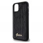 Kryt Guess Sequin Script Metal na Apple iPhone 11 Elegant  Čierny