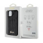 Kryt Guess Sequin Script Metal na Apple iPhone 11 Elegant  Čierny