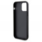 Kryt Guess Sequin Script Metal na Apple iPhone 12 Elegant  Čierny