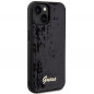 Kryt Guess Sequin Script Metal na Apple iPhone 14 Elegant  Čierny