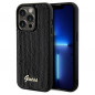 Kryt Guess Sequin Script Metal na Apple iPhone 14 Pro Elegant  Čierny