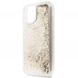 Kryt Guess Liquide Glitter Charms na Apple iPhone 11 Elegant  Zlatý