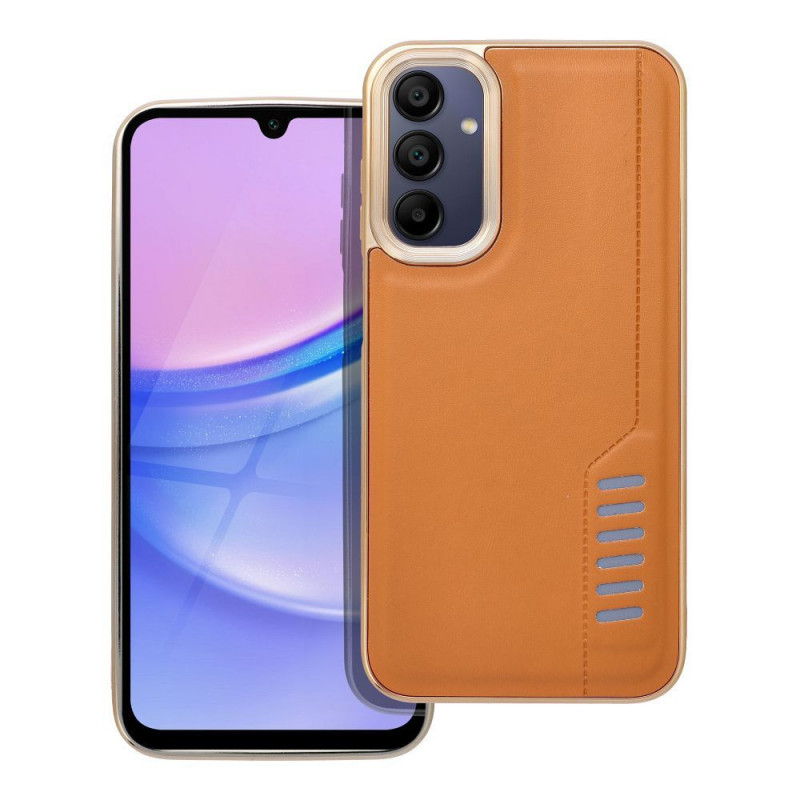 Kryt MILANO na Samsung Galaxy A15 LTE Hnedý Kryt MILANO na Samsung Galaxy A15 LTE Hnedý