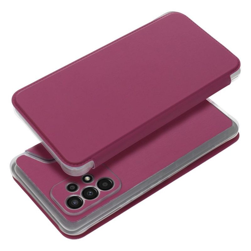 Peňaženkové puzdro Piano Book na Samsung Galaxy A05 Purpurový