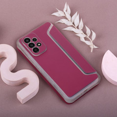 Peňaženkové puzdro Piano Book na Samsung Galaxy A05 Purpurový