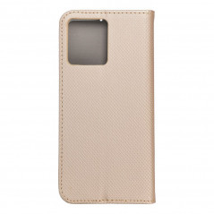 Peňaženkové puzdro Smart Case Book na Motorola Moto G84 Zlatý