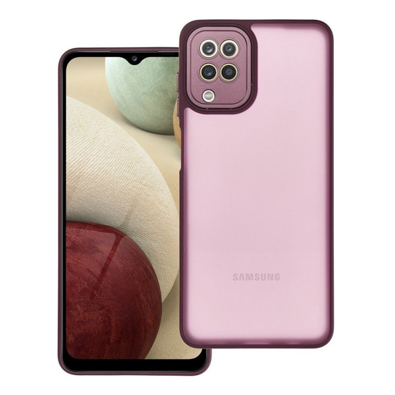 Kryt VARIETE na Samsung Galaxy A12 Elegant  Fialový (Purple)