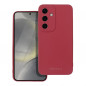 Kryt Roar Luna na Samsung Galaxy S24 Jednofarebný, Štýlový, Estetický doplnok  Červený