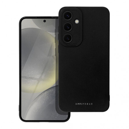 Kryt Roar Luna na Samsung Galaxy S24 PLUS Jednofarebný, Štýlový, Estetický doplnok Čierny