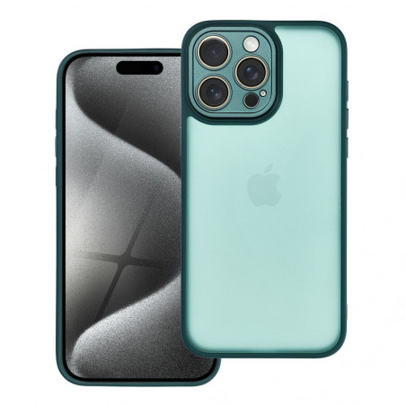 Kryt VARIETE na Apple iPhone 15 Pro Max Elegant  Tmavo zelený