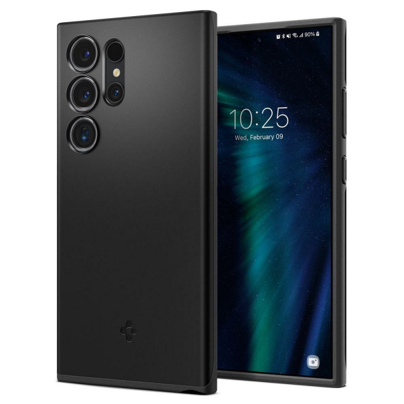 Kryt Spigen Thin Fit na Samsung Galaxy S24 ULTRA Čierny