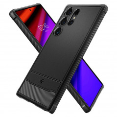 Kryt Spigen Armor na Samsung Galaxy S24 ULTRA Uhlíkové vlákno, Elegant  Čierny