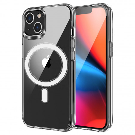 Kryt Clear Mag Cover na Apple iPhone 13 Pro Max MagSAFE Transparentný