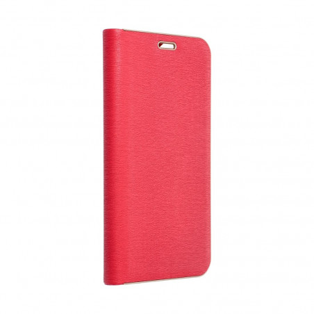 Peňaženkové puzdro LUNA Book Gold na Samsung Galaxy A55 Elegant Červený