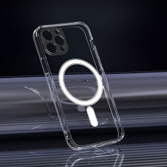 Kryt Clear Mag Cover na Apple iPhone 12 Pro MagSAFE  Transparentný