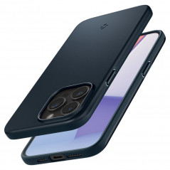 Kryt Spigen Thin Fit na Apple iPhone 15 Pro Max Metalická bridlicovo sivá