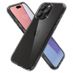 Kryt Spigen Ultra Hybrid na Apple iPhone 15 Pro Krištáľovo čistý  Vesmírny kryštál