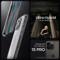 Kryt Spigen Ultra Hybrid na Apple iPhone 15 Pro Krištáľovo čistý  Vesmírny kryštál