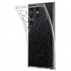 Kryt Spigen Liquid Crystal na Samsung Galaxy S24 ULTRA Krištáľovo čistý  Trblietavý kryštál