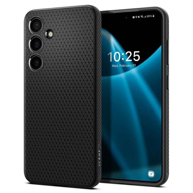 Kryt Spigen  Liquid Air na Samsung Galaxy S24 Matná čierna