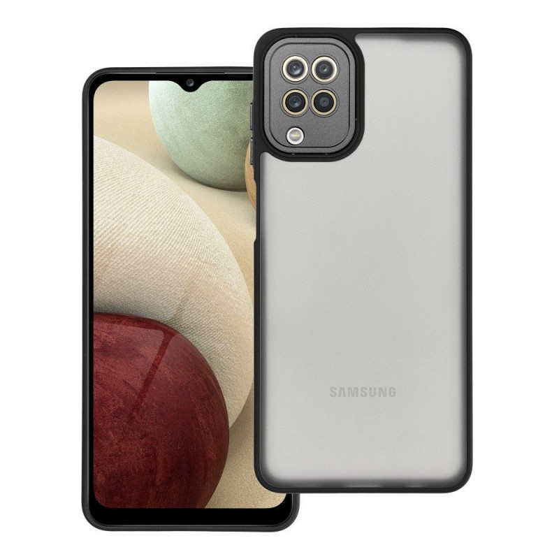 Kryt VARIETE na Samsung Galaxy A12 Elegant  Čierny