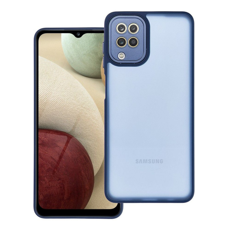 Kryt VARIETE na Samsung Galaxy A12 Elegant  Námornícka modrá