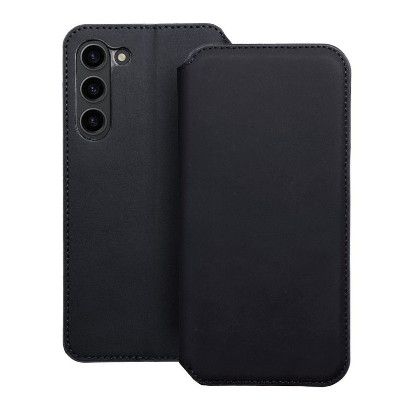 Peňaženkové puzdro Dual Pocket book na Samsung Galaxy S24 ULTRA Čierny