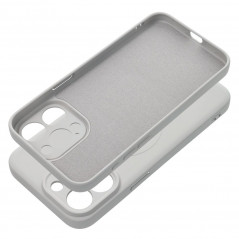 Kryt Silicone Mag Cover na Apple iPhone 15 Pro Max MagSAFE  Titanový