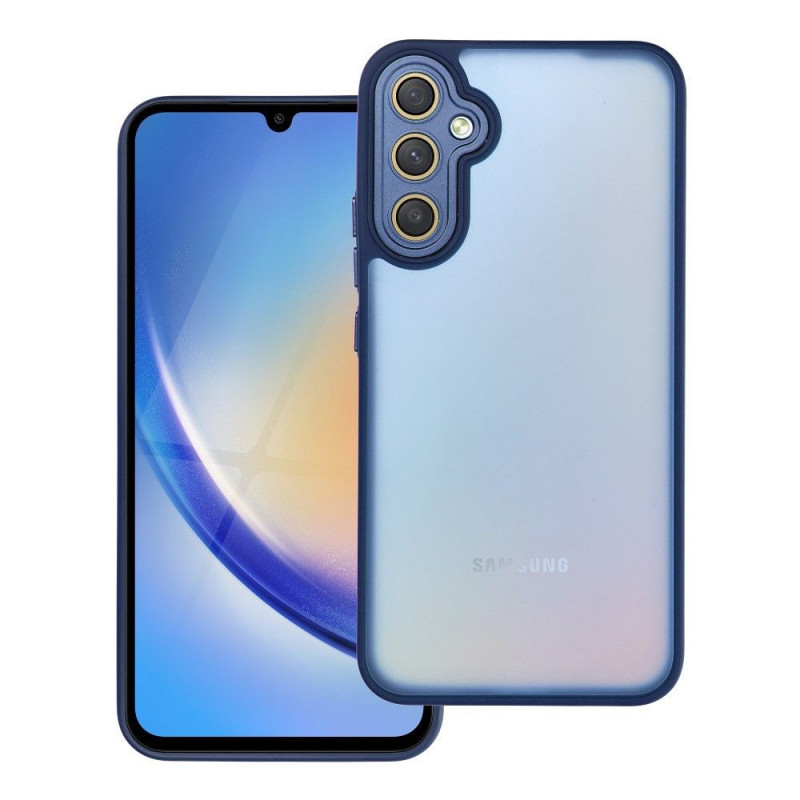 Kryt VARIETE na Samsung Galaxy A34 Elegant  Námornícka modrá