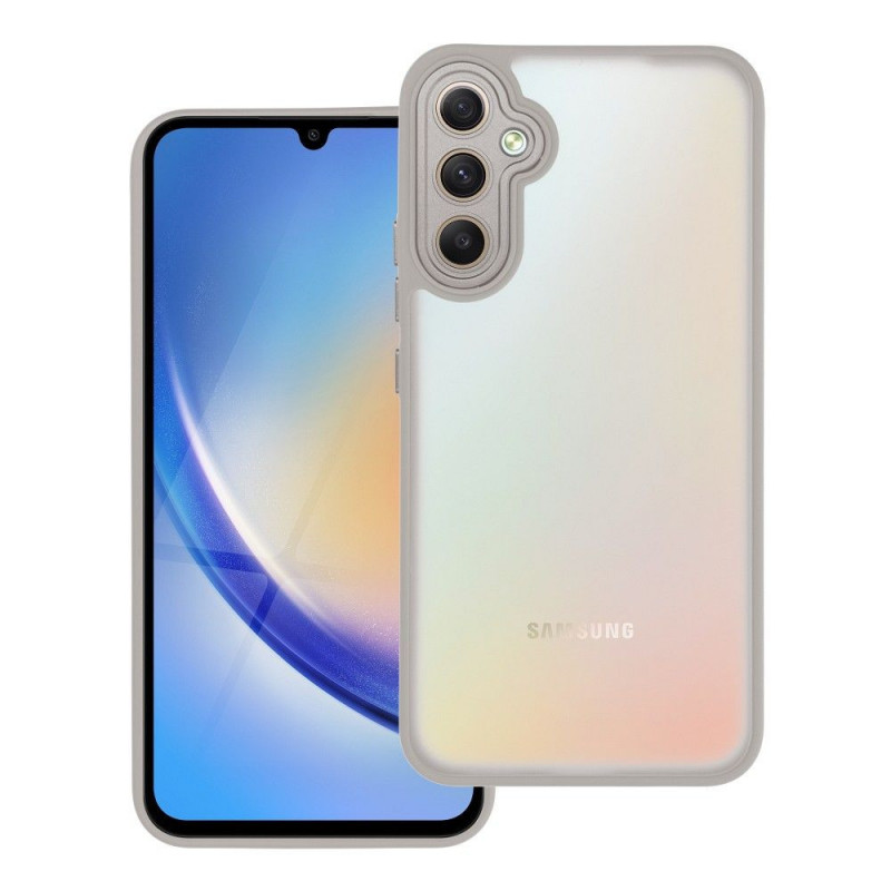 Kryt VARIETE na Samsung Galaxy A34 Elegant  Oceľový
