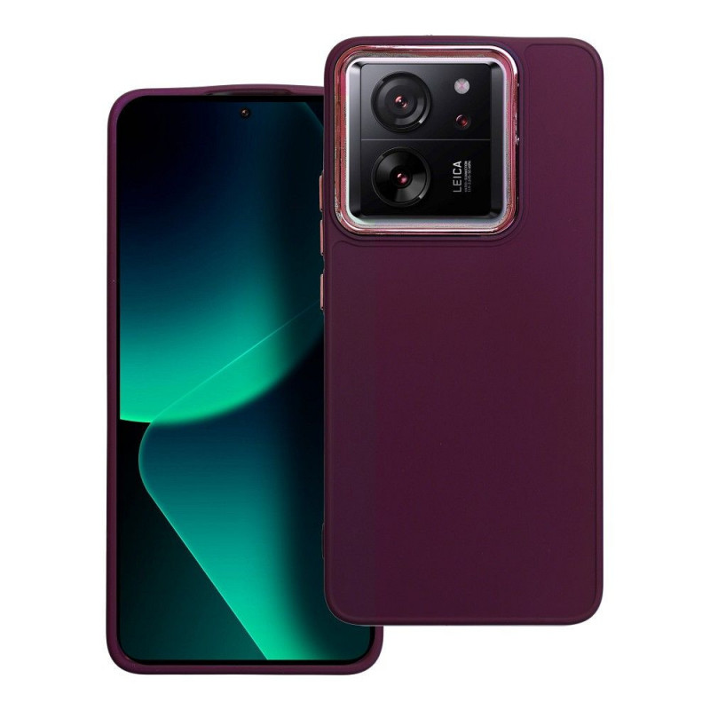 Kryt FRAME na XIAOMI 13T Pro Elegant  Fialový (Purple)