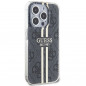 Kryt Guess 4G Gold Stripe na Apple iPhone 15 Pro Max Elegant  Čierny
