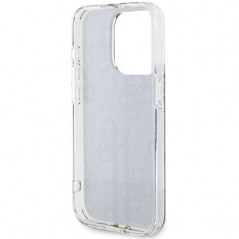 Kryt Guess 4G Gold Stripe na Apple iPhone 15 Pro Max Elegant  Čierny