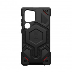 Kryt Urban Armor Gear Monarch na Samsung Galaxy S24 ULTRA Prémiové puzdro  MagSAFE  Kevlarovo čierny