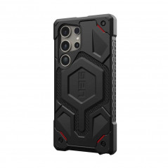 Kryt Urban Armor Gear Monarch na Samsung Galaxy S24 ULTRA Prémiové puzdro  MagSAFE  Kevlarovo čierny