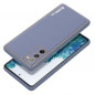 Kryt Leather na Samsung Galaxy A05s Modrý