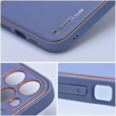 Kryt Leather na Samsung Galaxy A05s Modrý