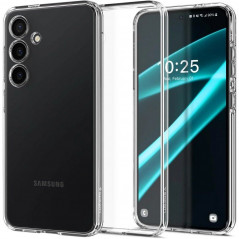 Kryt Spigen Liquid Crystal na Samsung Galaxy S24 PLUS Krištáľovo čistý  Transparentný