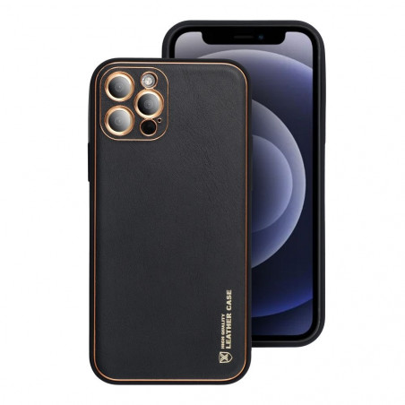 Kryt Leather na Samsung Galaxy A05s Čierny