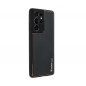 Kryt Leather na Samsung Galaxy A05s Čierny